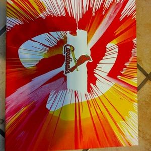 Spin art cardins baseball